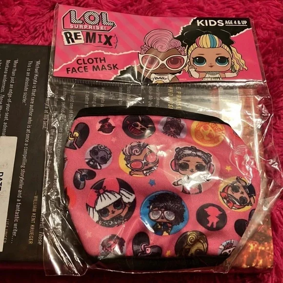 LOL Surprise Remix Cloth Face Mask - Picture 1 of 3